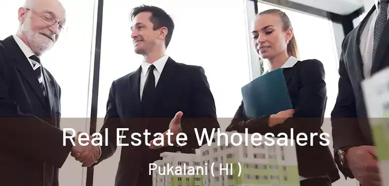  Real Estate Wholesalers Pukalani ( HI )